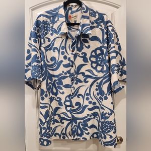 Aloha shirt 5 XL by Hilo Hattie "the Hawaiian Original", short sleeve button-up